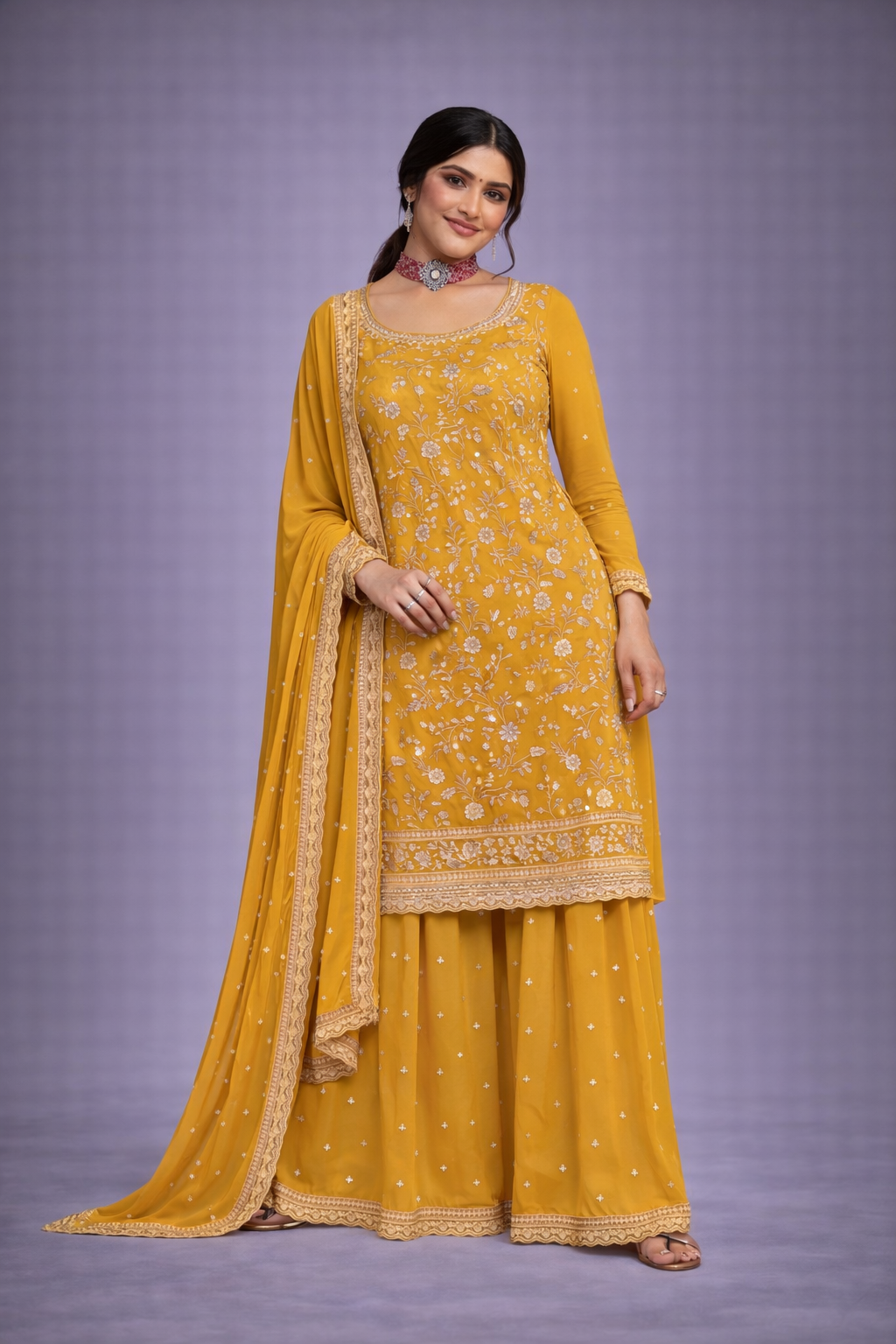 Golden Mustard Elegance
