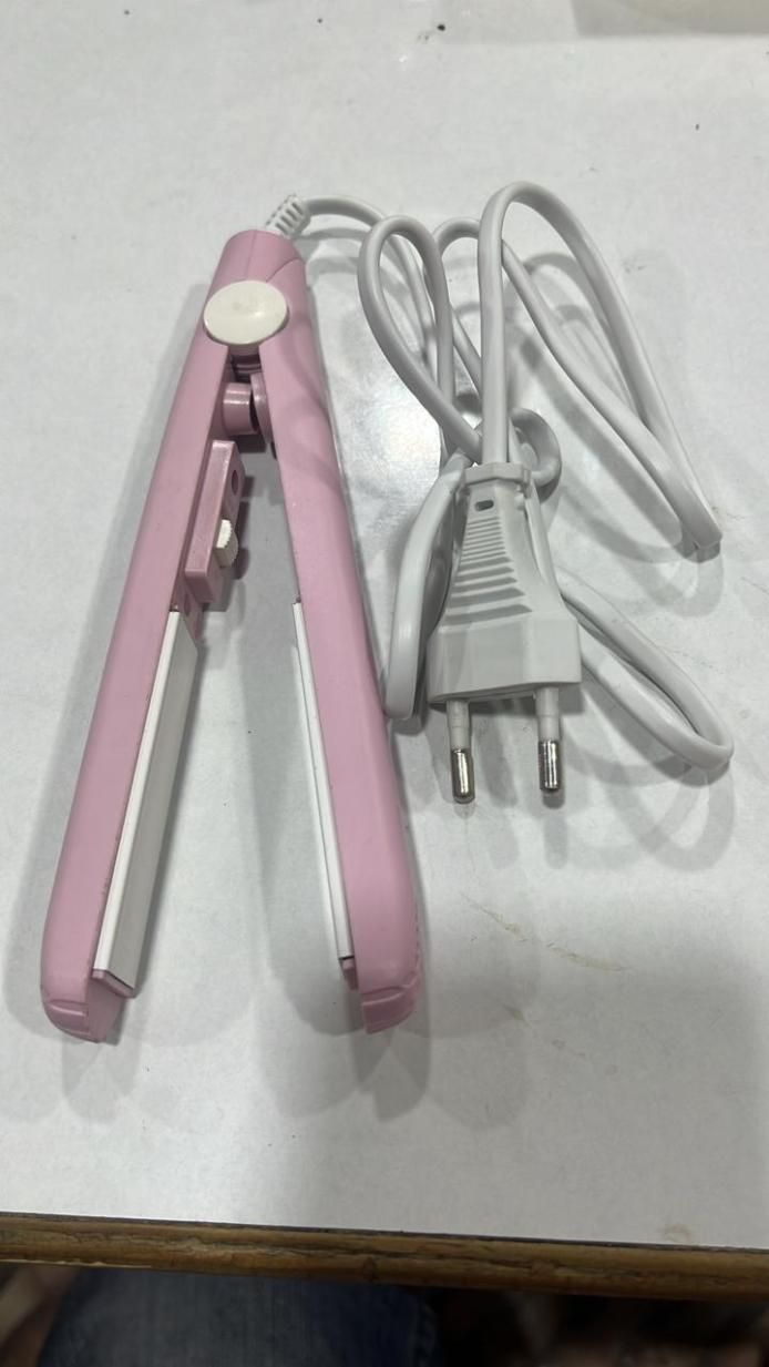 2-in-1 Mini Hair Straightener and Curler