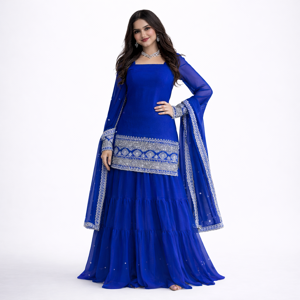 Royal Blue Elegance